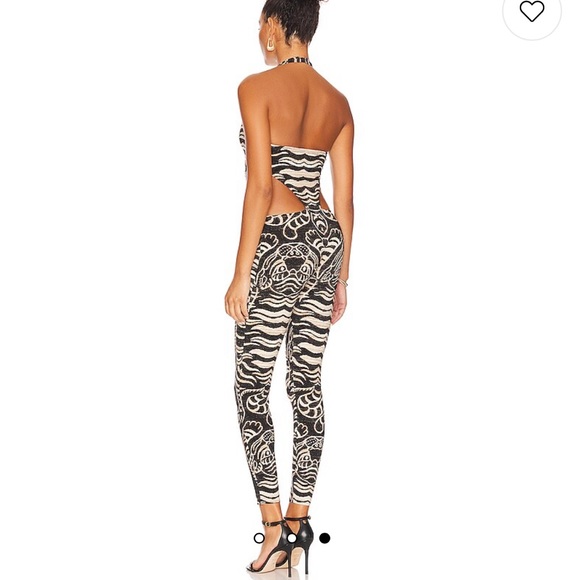 NWT Norma Kamali Chuck Catsuit in Warrior - Size XS Revolve - Picture 5 of 16